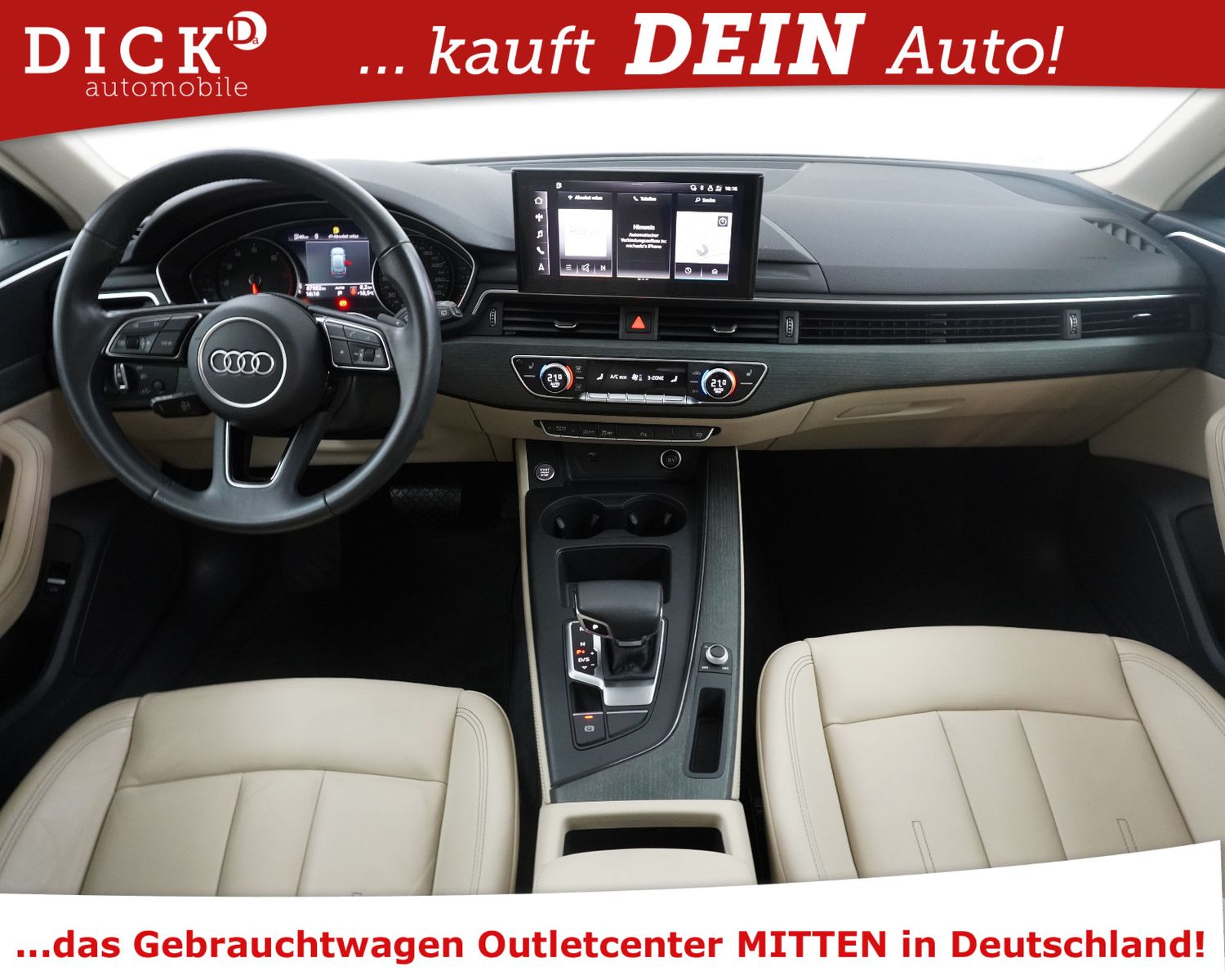 Fahrzeugabbildung Audi A4 Av 40 TFSI S-Tr. Advan PANO+LEDER+SHZ+NAV+LED