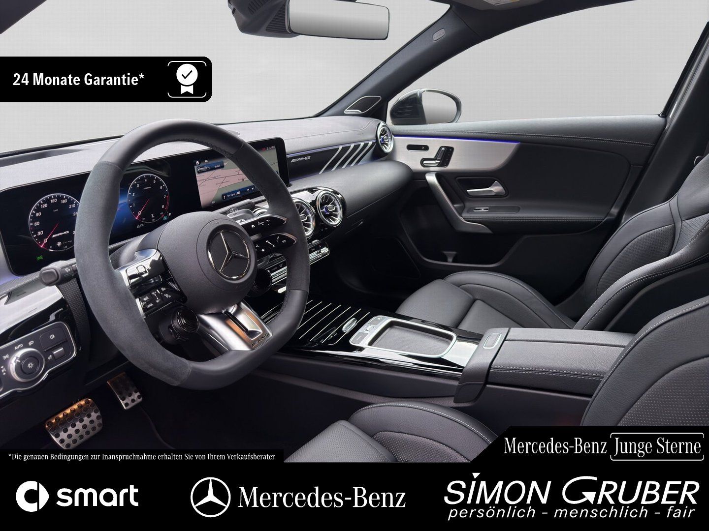Fahrzeugabbildung Mercedes-Benz A 45 S Performance Sitze Driver Leder HUD Burm