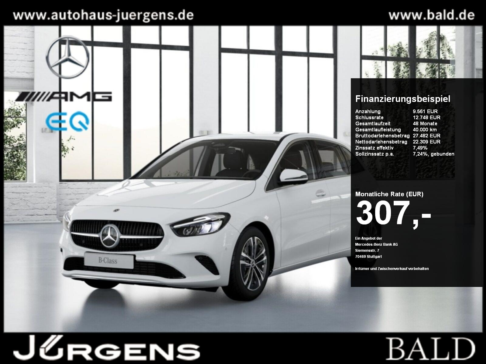 Mercedes-Benz B 200 Progressive+Distr+Ambiente+360+Cam+LED+PTS