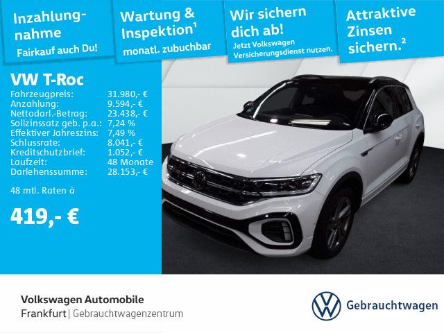 Volkswagen T-ROC 2.0 TDI DSG R-Line Navi LED Heckleuchten S