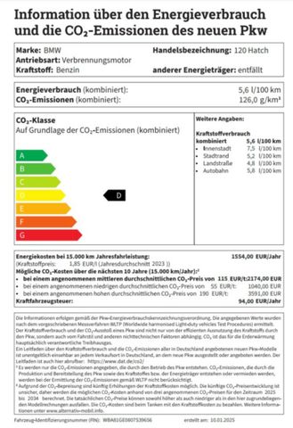 BMW 120 M Sportpaket