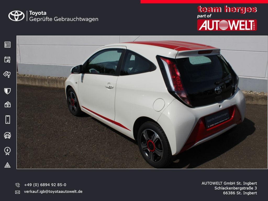 Fahrzeugabbildung Toyota Aygo x-shift x-play Automatik
