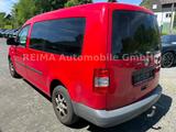 Volkswagen Caddy Maxi 1,9TDi Kombi,  5 Sitzer, AHK, KLima - Volkswagen Caddy mit Diesel-Antrieb: Rot