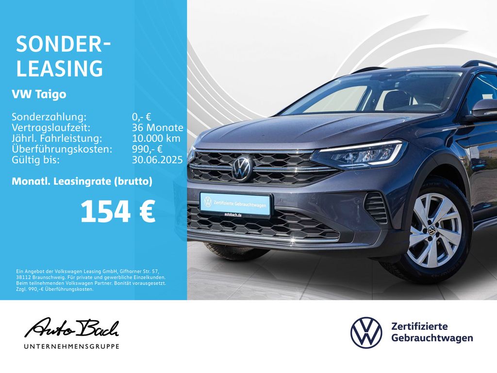 Volkswagen Taigo 1.0 TSI Life, Navi, LED, APP-Connect, Digi
