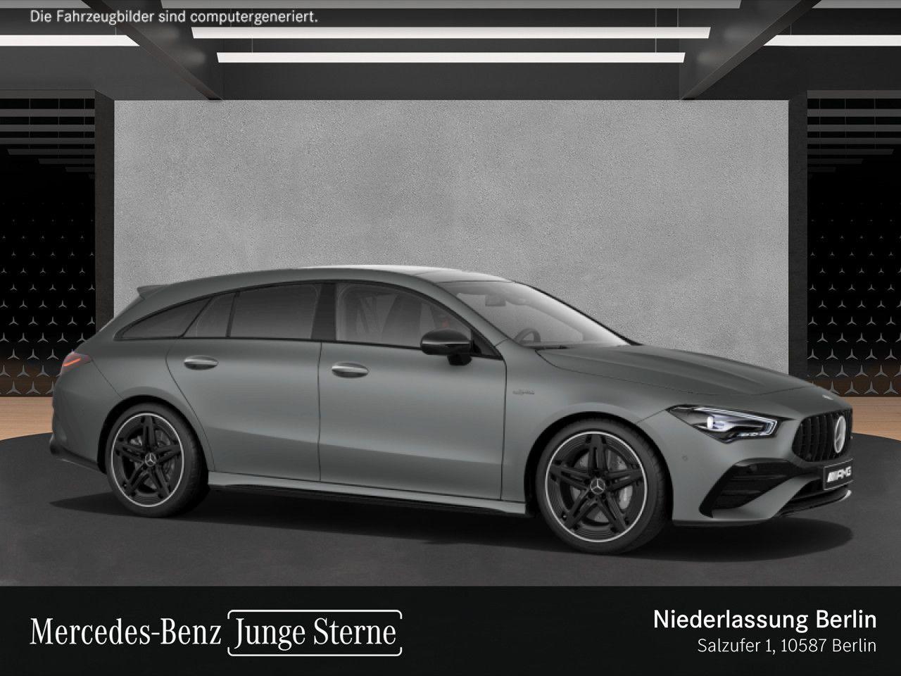 Mercedes-Benz CLA CLA35 4M SB AMG Prem/Night II/Pano/Dist/Keyl/Mem, миниатюра 14