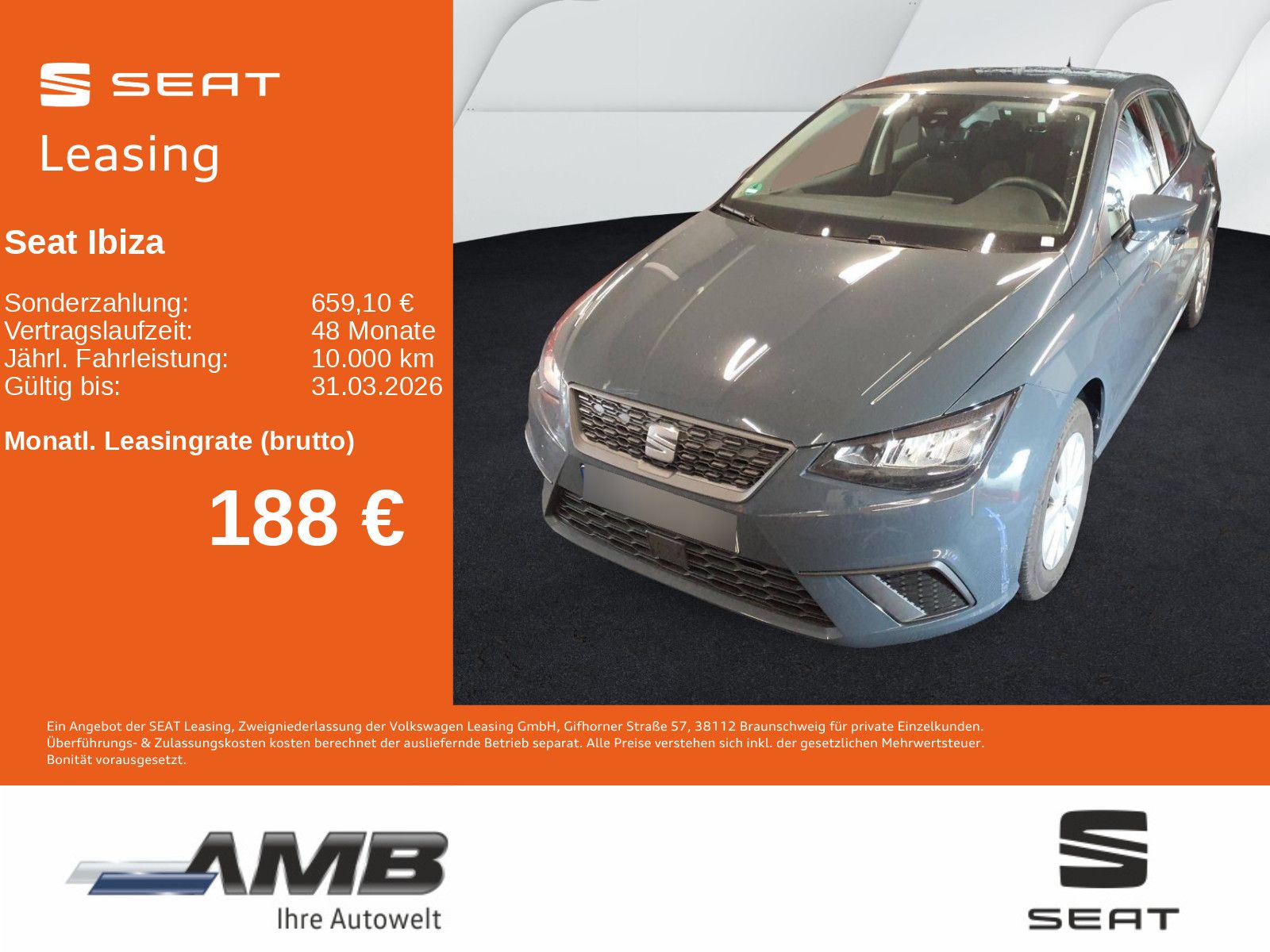 Seat Ibiza Style 1.0 LED/Sitzhzg/Full Link