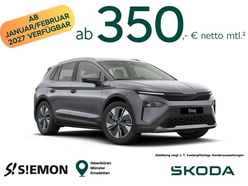 Skoda Elroq 85 Clever AHK Gepäcknetz Gewerbe