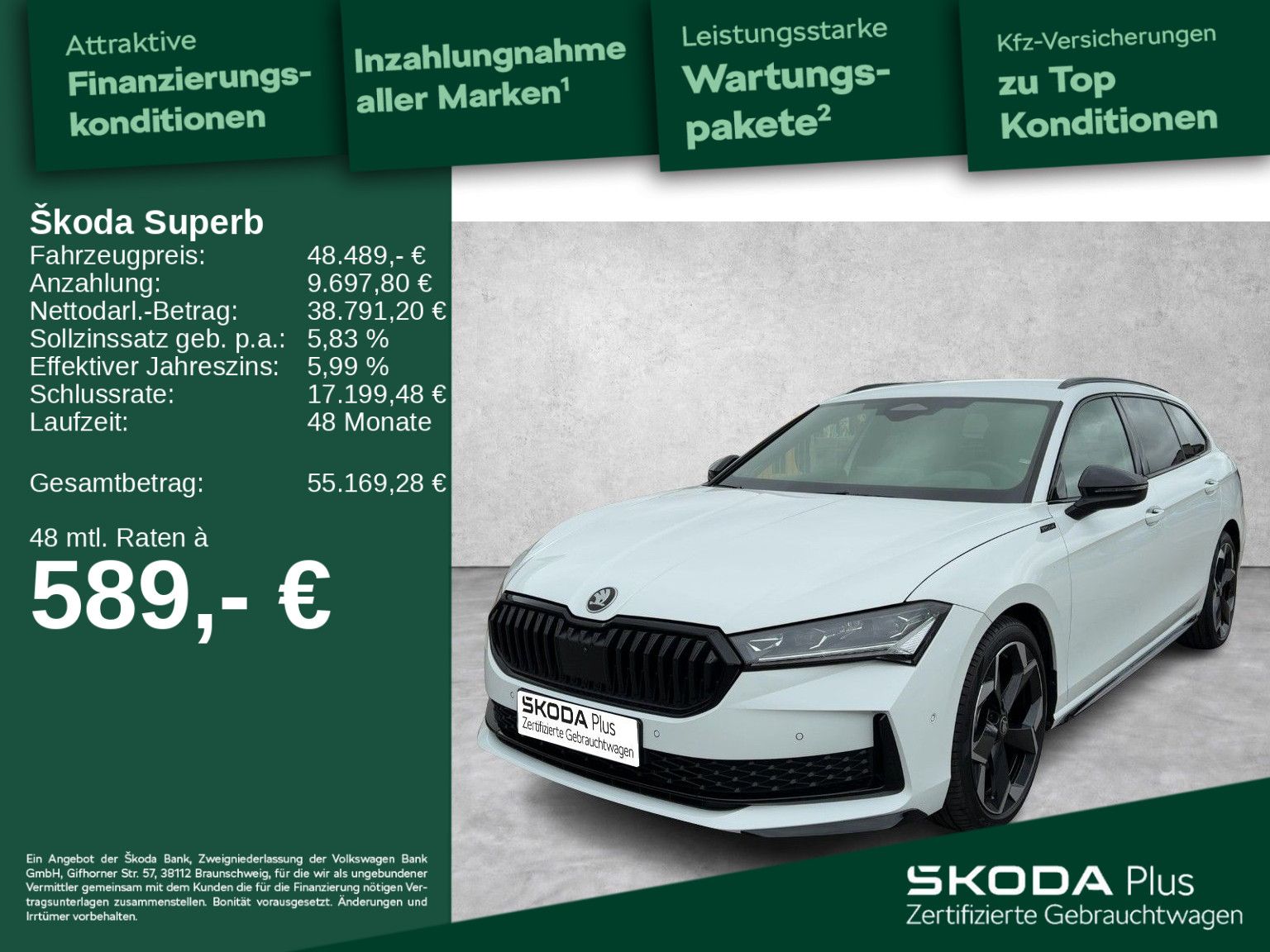 Skoda Superb Combi 2.0 TDI Sportline 4x4*DSG*AHK*360°* imagem 2