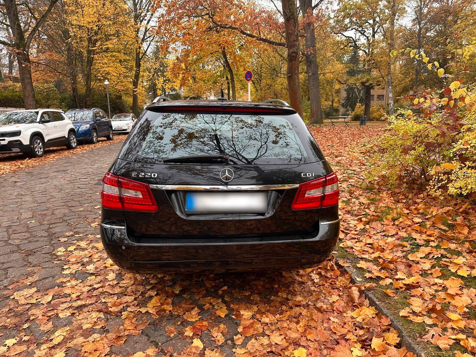 Mercedes-Benz E220 2012 — engine 170 HP (125kW)