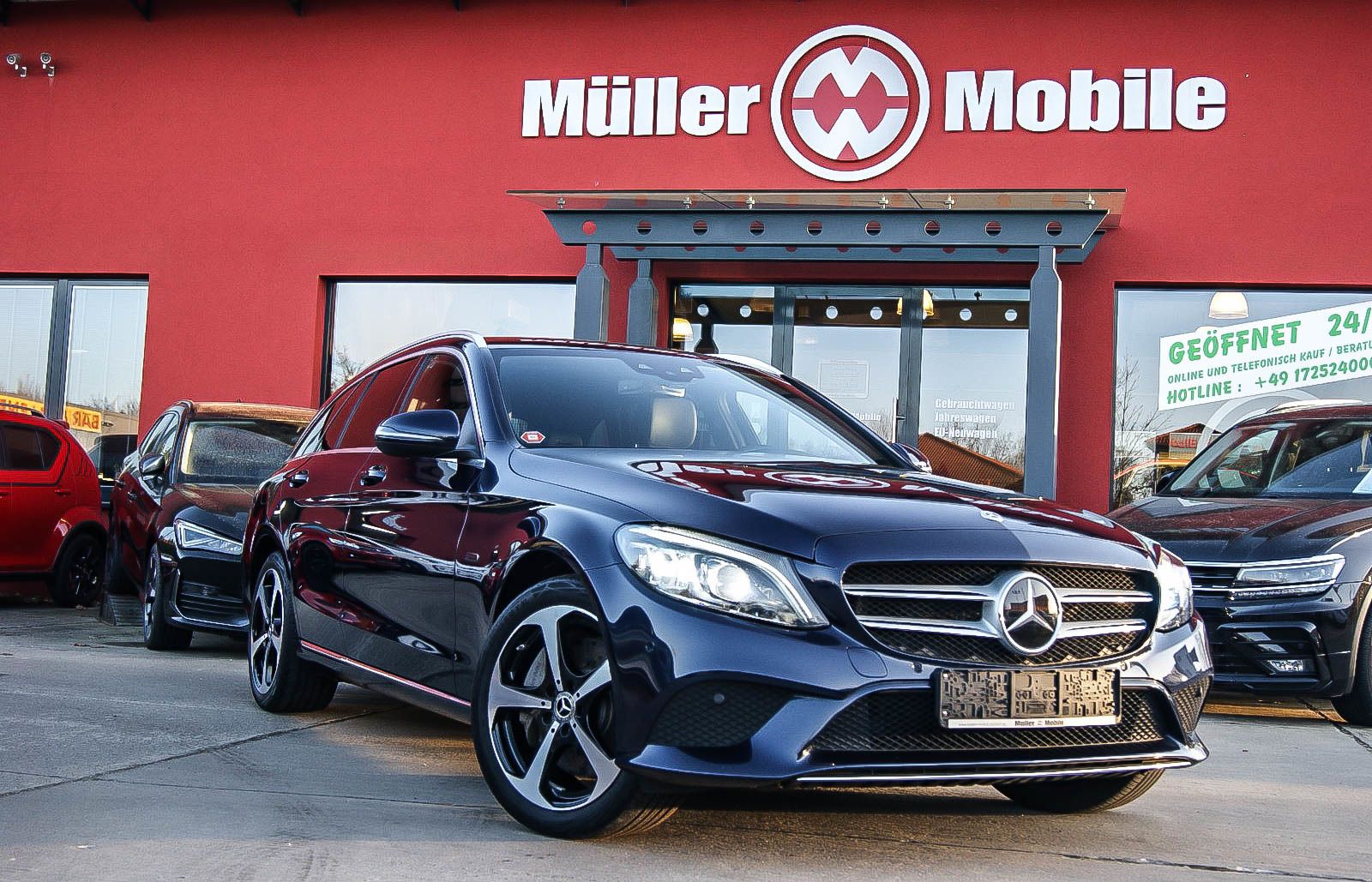 Fahrzeugabbildung Mercedes-Benz C 300 e T 9G-T Avantgarde AHK BURMESTER LED KAME