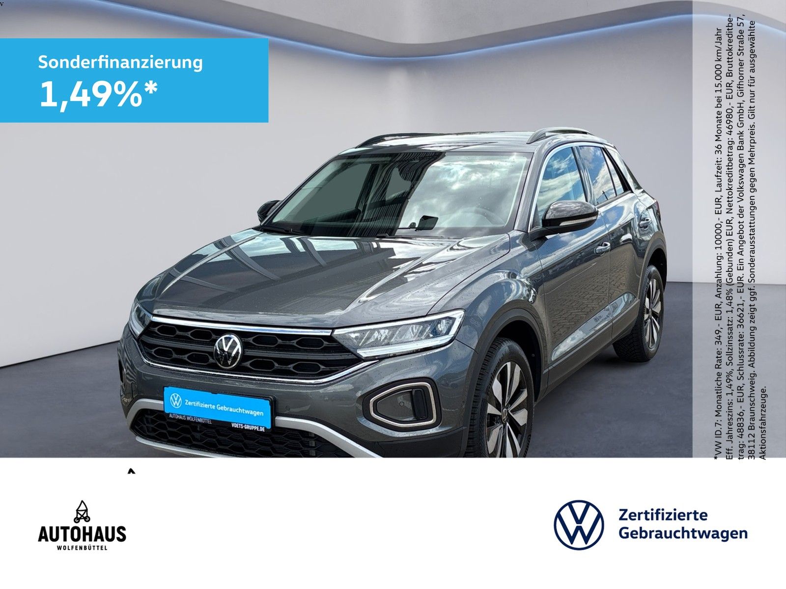 Volkswagen T-Roc GOAL 1.0 TSI LED+NAVI+App Connect