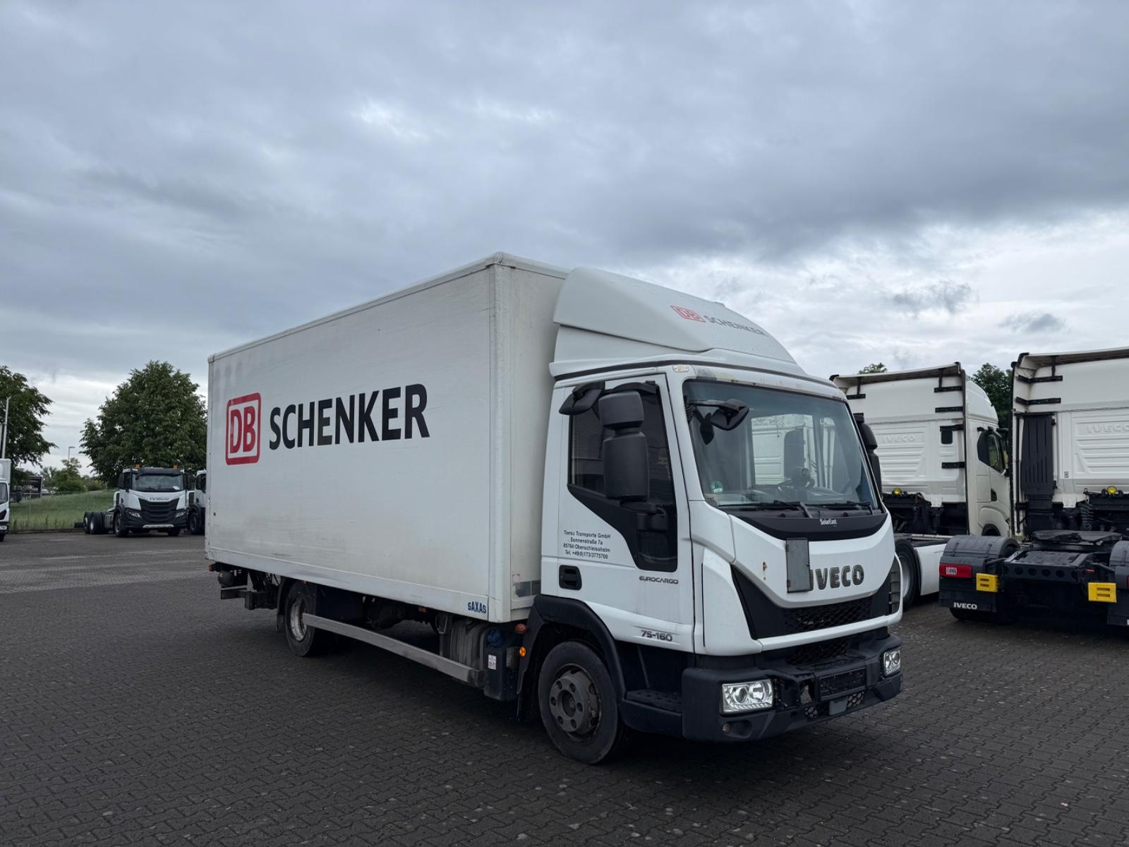 Iveco Eurocargo 75E16/P  Euro6 Koffer LBW 1000kg