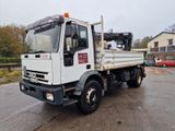 Iveco 180E24 HIAB Kran Zweiseitenkipper - Iveco 2002