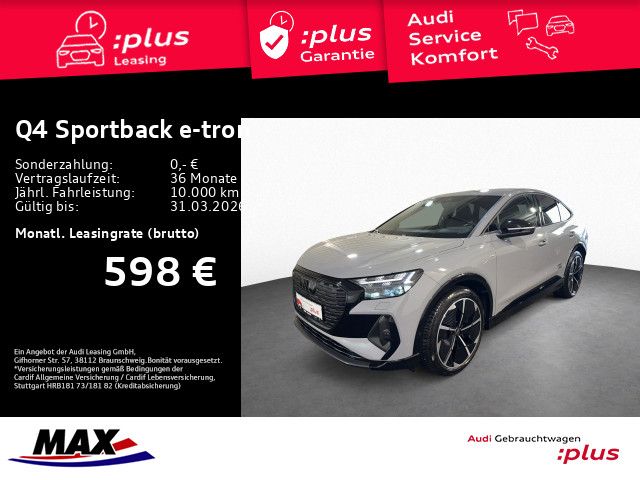 Q4 Sportback e-tron 55 QUATT S LINE MATRIX+AHK+P