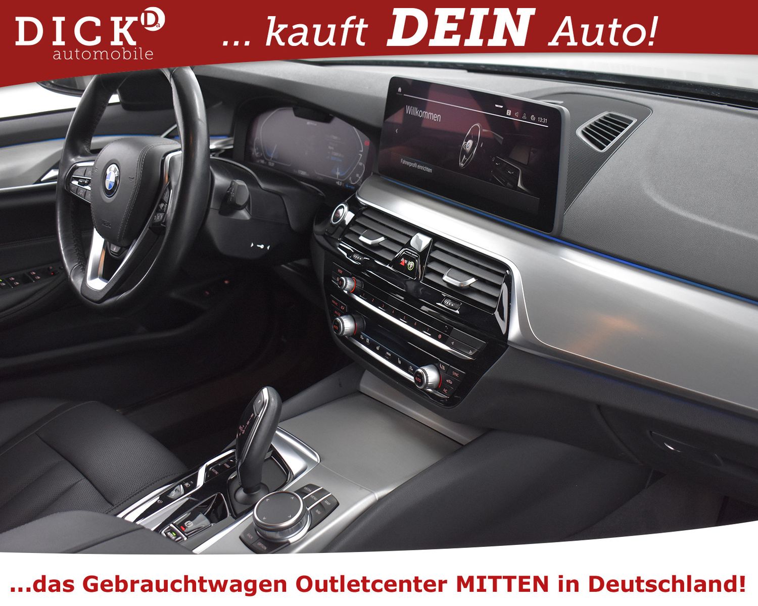 BMW 530e xDr SHADO+VIRTU+PROF+LEDER+360+AHK+ACC+M18" - Image 12
