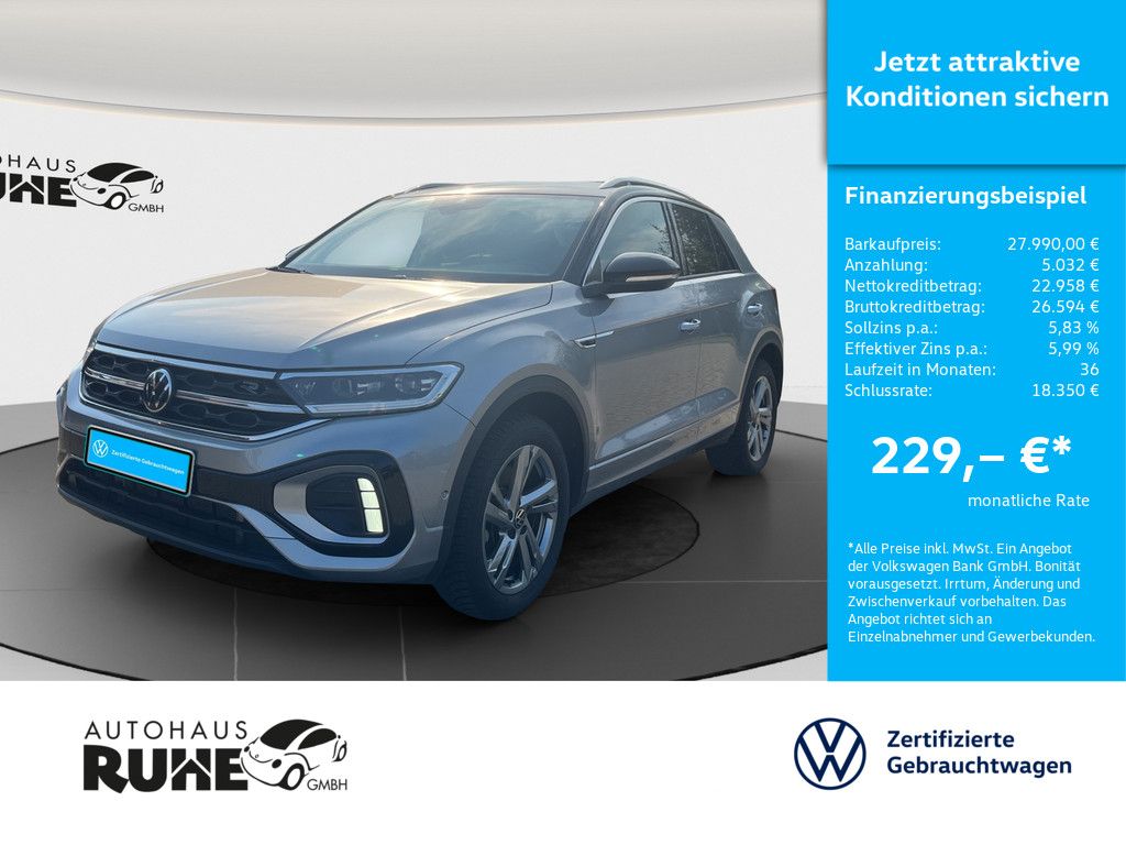 Volkswagen T-Roc R-Line 2.0 TDI 110 kW DSG LED ACC AHK NAVI foto 1