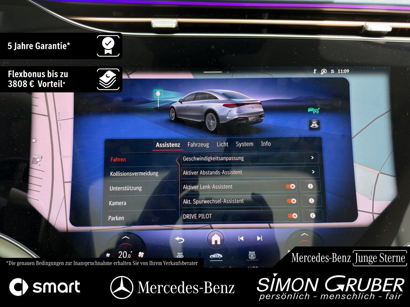 Fahrzeugabbildung Mercedes-Benz EQS 580 4M AMG Exklusive Drive Pilot AHK Md 2026