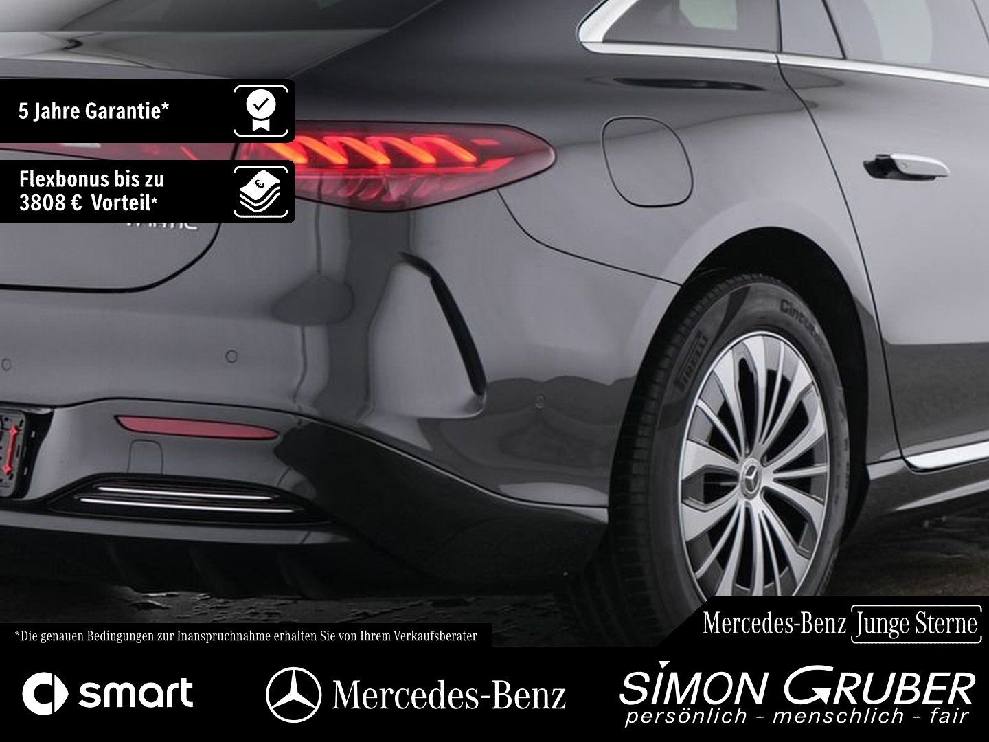 Fahrzeugabbildung Mercedes-Benz EQS 580 4M Exklusiv 4*Massage Sitzklima Mod 2026