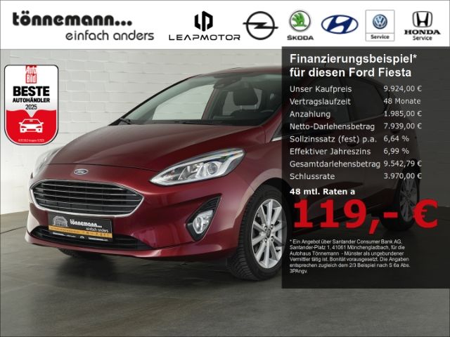 Fiesta TITANIUM TDCi+SITZHEIZUNG+PARKPILOT HI+SP