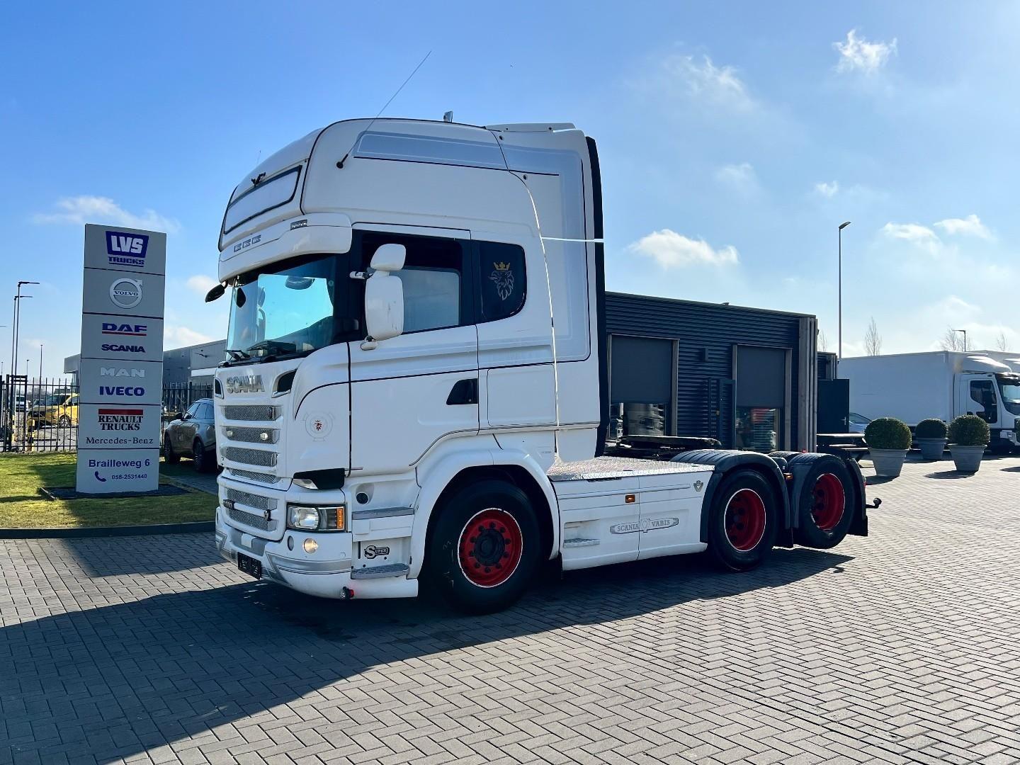 Scania R580 V8 6x2 trekker Topline / Retarder / Full Ai