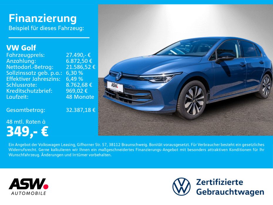 Volkswagen Golf Goal 2.0 TDI DSG LED Navi RFK ACC SHZ AHK