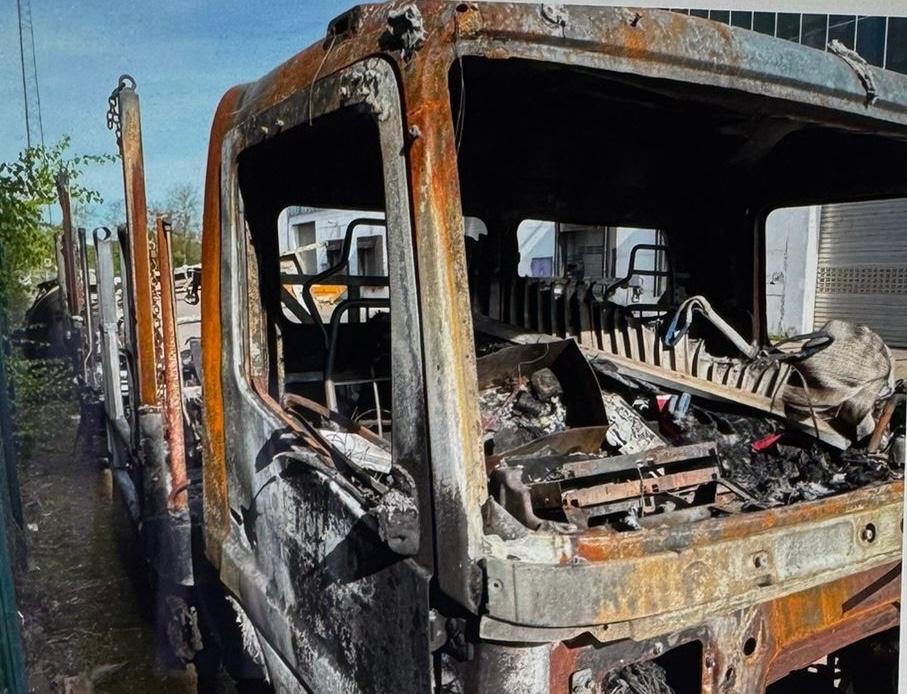 Mercedes-Benz Atego 818 Brandschaden