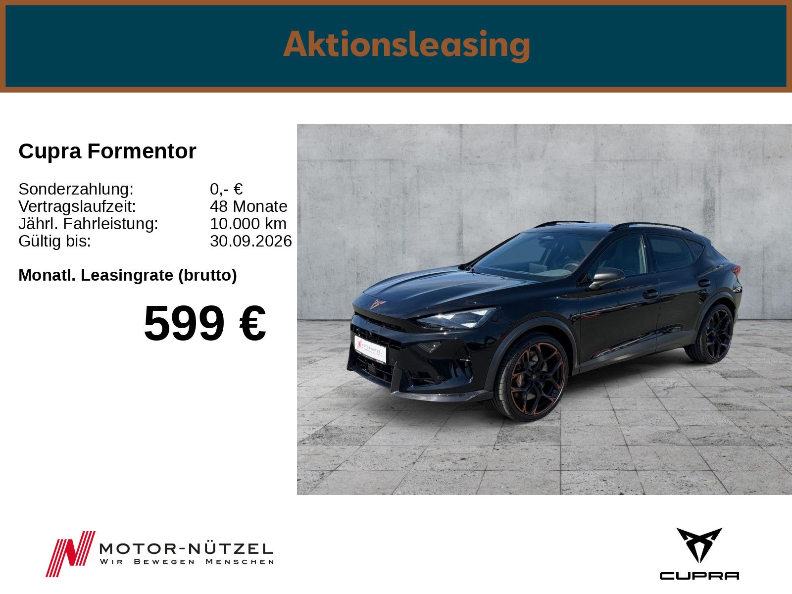 Cupra Formentor 2.5 TSI VZ5 Allrad 7-Gang DSG