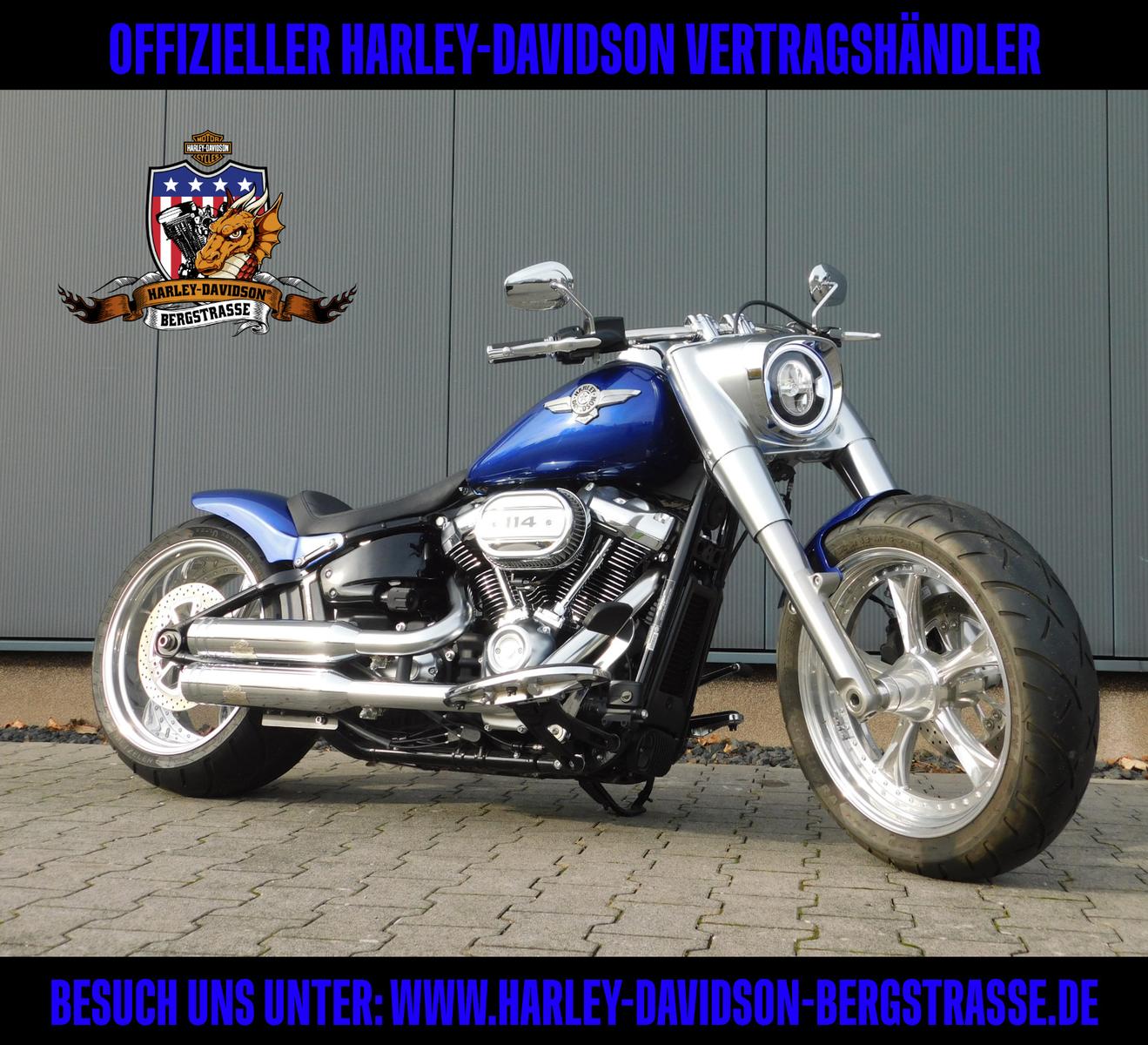 Harley-Davidson FLFBS MY19 Softail Fat Boy