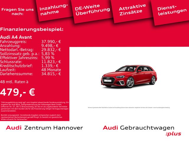 Audi A4 Avant S line 40 TFSI AHK Pano Matrix