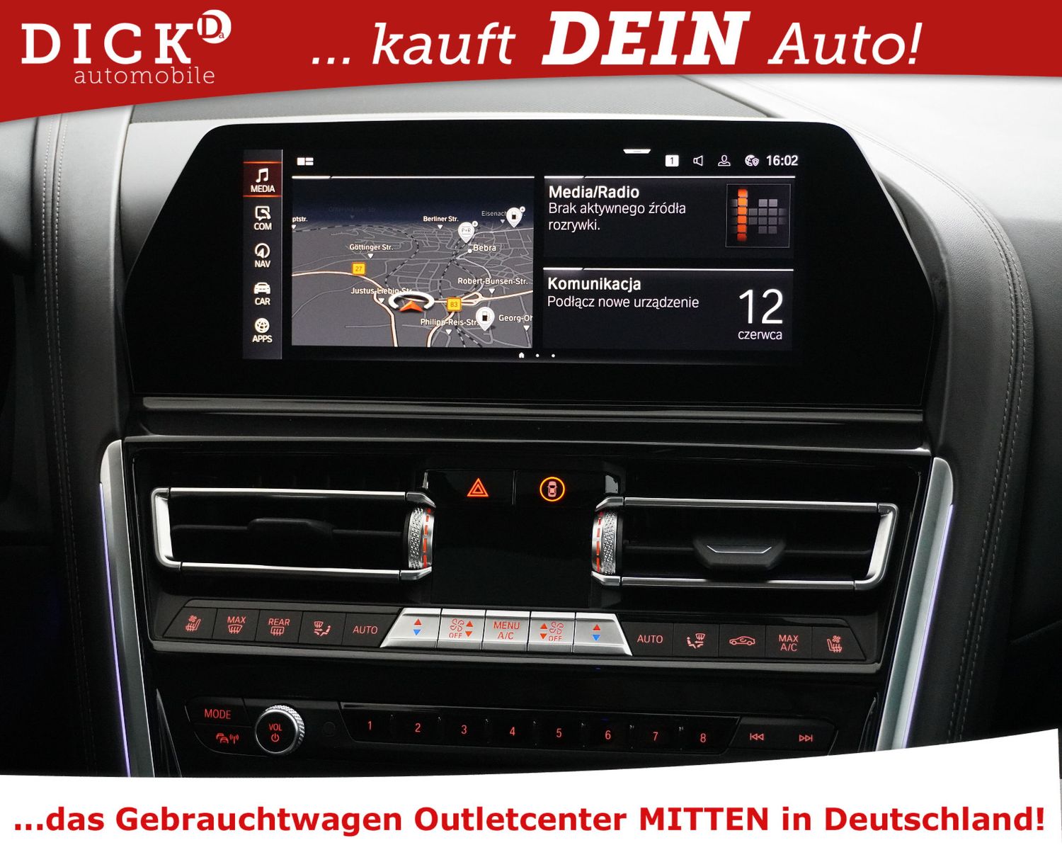 Fahrzeugabbildung BMW M850i GC xDr SHADO+PANO+SOFT+360+H&K+LASER+MEMO+