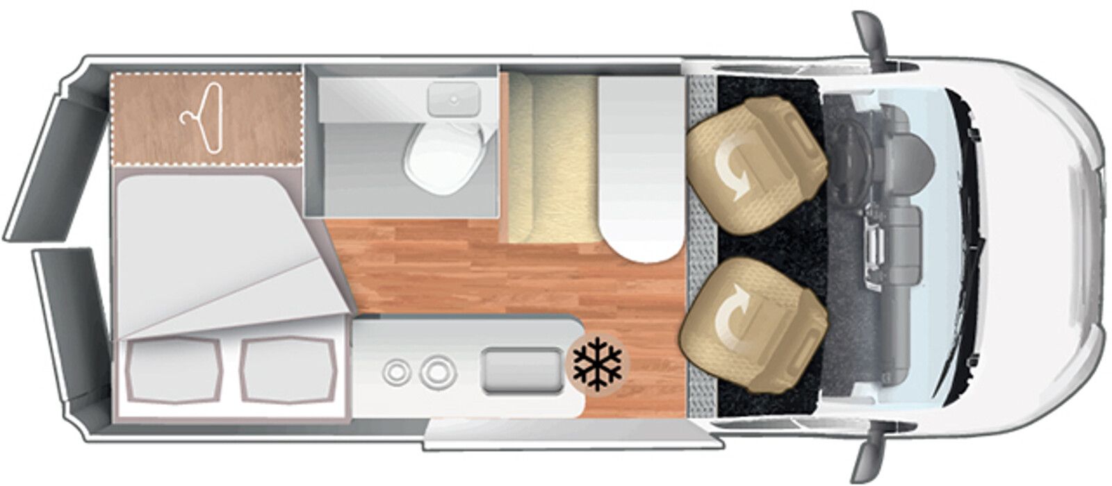 Fahrzeugabbildung Forster V 541 HB Livin`up 6740,- EUR Sondernachlass