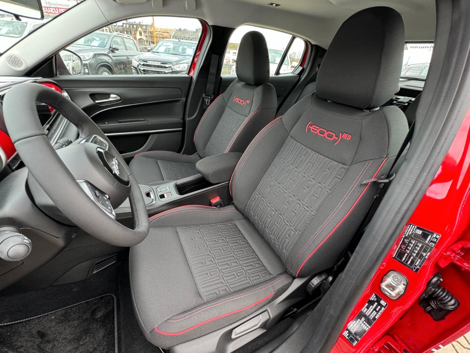 Fiat 600e Sondermodell RED 54 kWh Gratis Wallbox