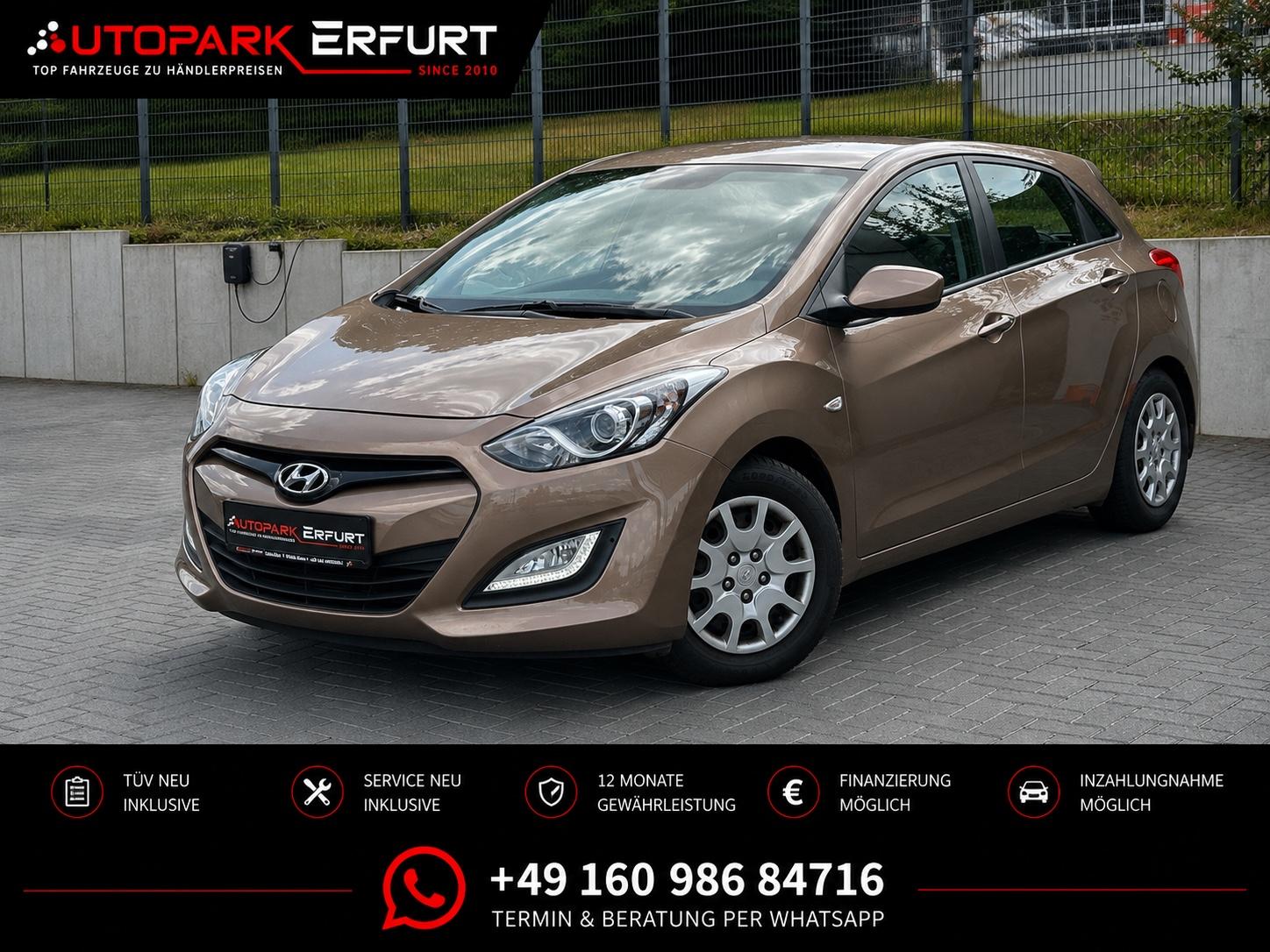 Hyundai i30 SATIN AMBER*Klima*Phone*TÜV+SERV+GARANTIE