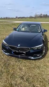 BMW 420 Gran Coupé 420d xDrive Gran Coupé - blaue BMW 420 Gran Coupé