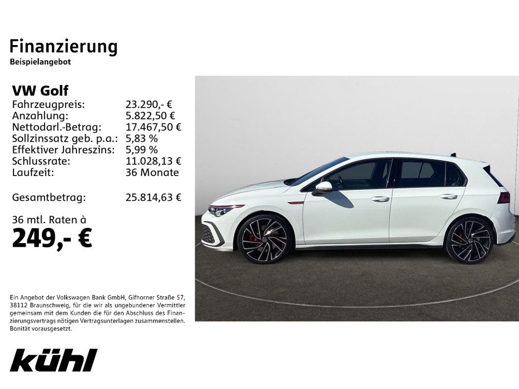 Volkswagen Golf VIII Lim. 2.0 TSI DSG GTI Navi Matrix Kamer foto 2