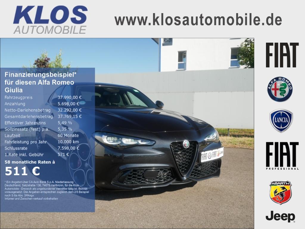 Alfa Romeo Giulia VELOCE 2.0 TURBO 16V 280 PS AT TECHNOLOGI