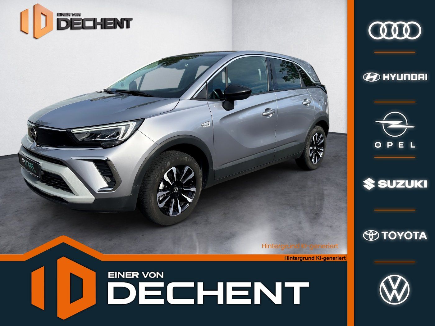 Fahrzeugabbildung Opel Crossland 1.2 Turbo Elegance Paket Kamera,LED,LM