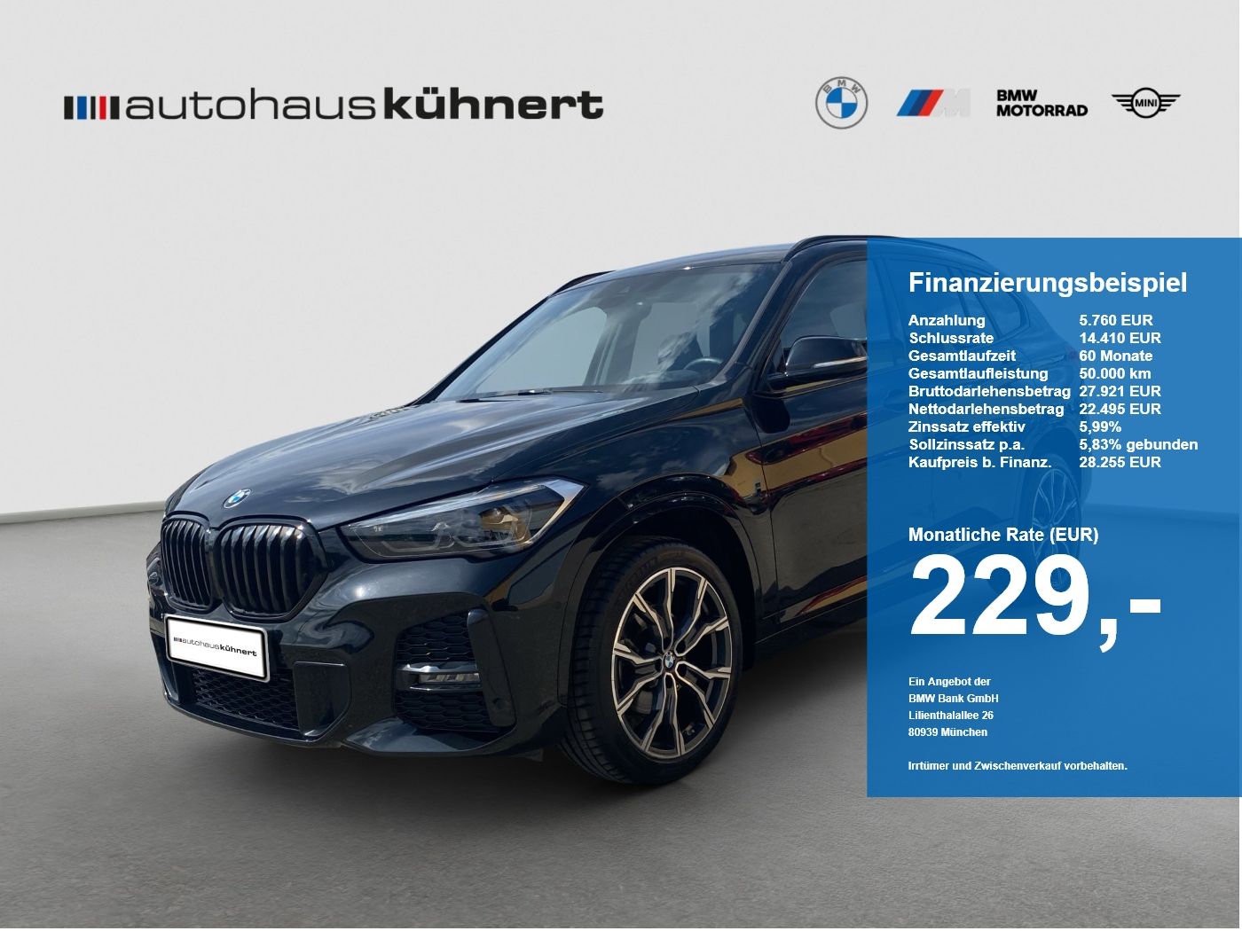 BMW X1 sDrive 18i M-Sport LED HiFi Navi RFK Carplay foto 1