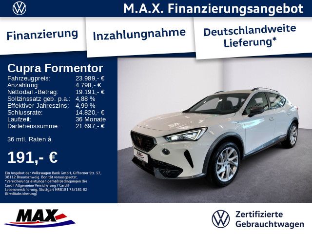 Formentor 1.4 TSI eHybrid LED+KAMERA+ACC+CONNECT