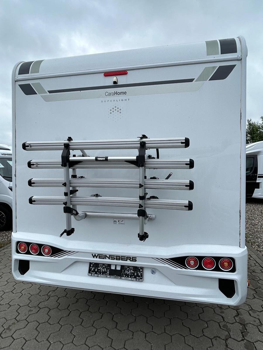 Weinsberg CaraHome 650 DG - 4er Fahrradhalter, Navi, RFK