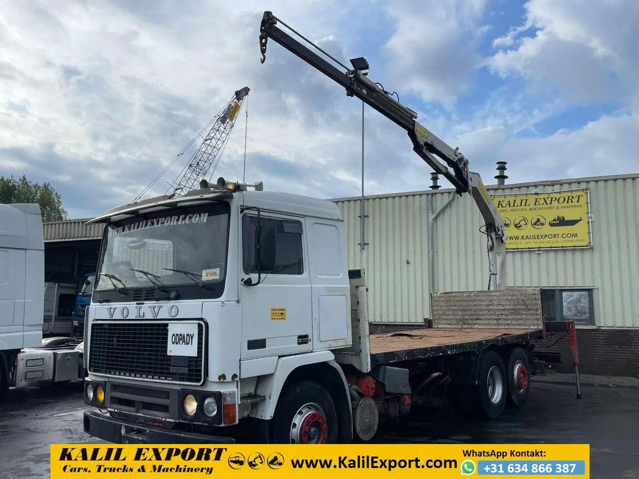 Volvo F 12.400 Manuel Gearbox 6x2 Palfinger PK9000A Cr