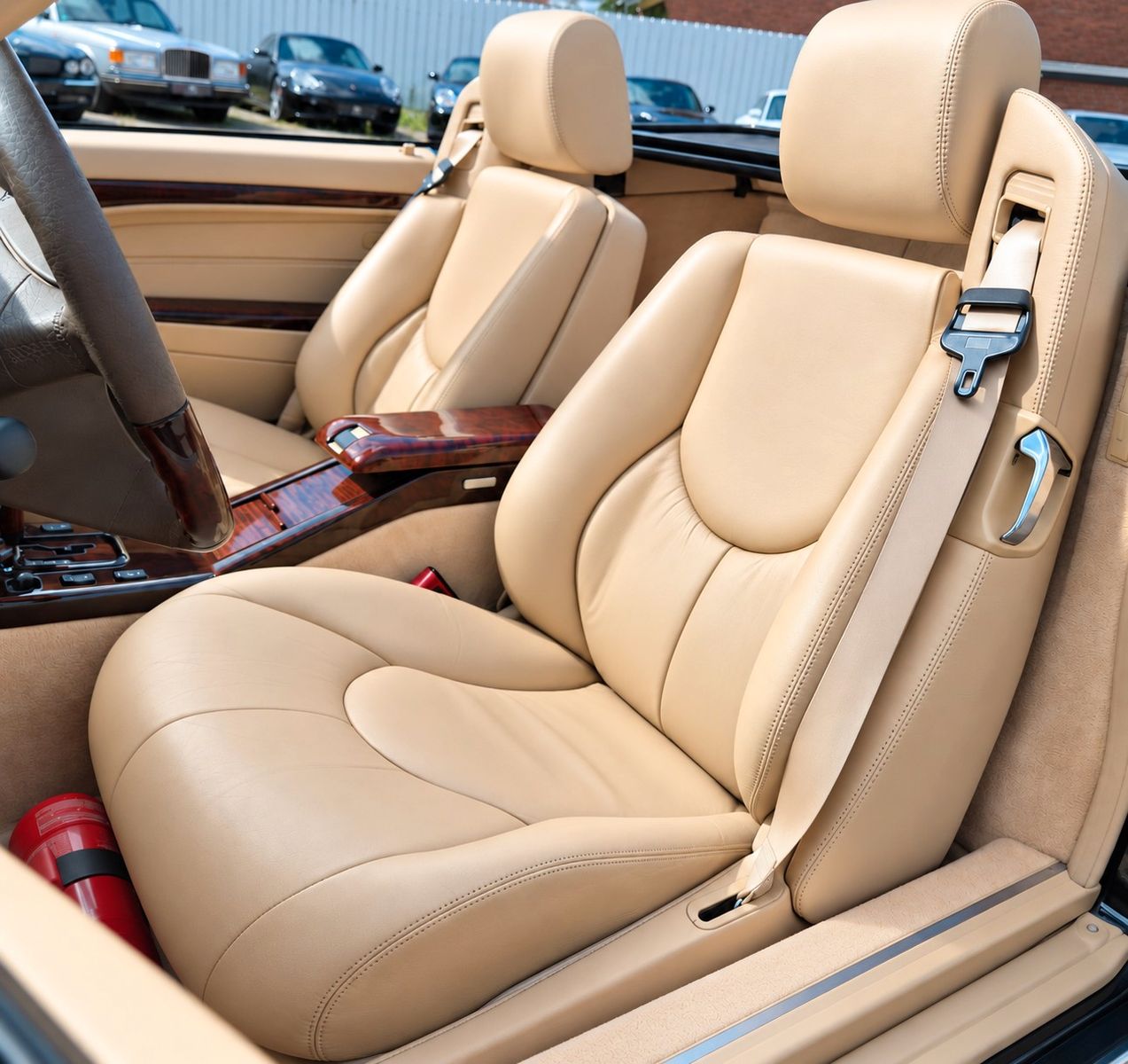 Fahrzeugabbildung Mercedes-Benz SL 280/BRD/Erstlack+Historie/Panorama/1A Sammler