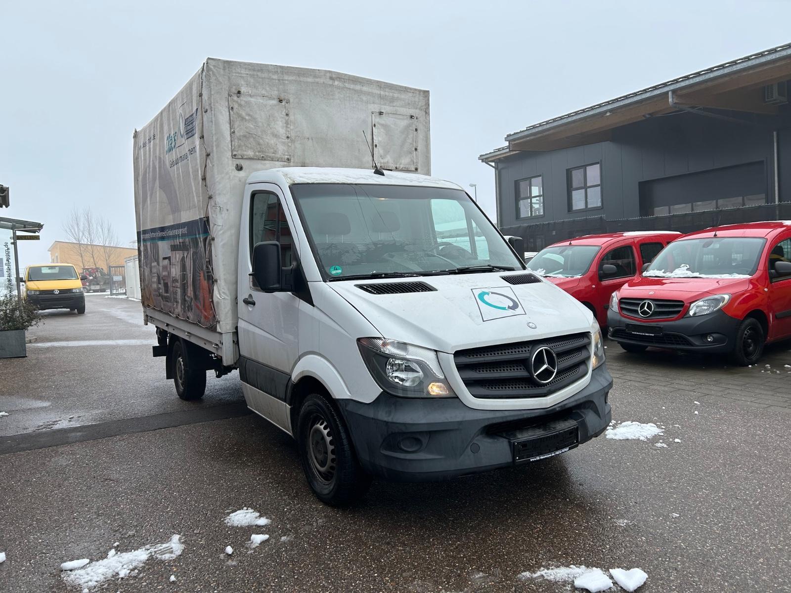 Mercedes-Benz Sprinter 316 CDI Pritsche Plane Hebebühne/AHK