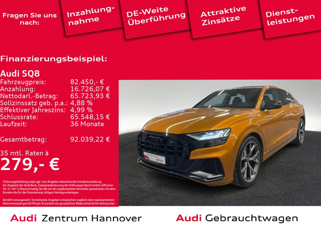 Audi SQ8 4.0 TFSI quattro competition plus Matrix Luf
