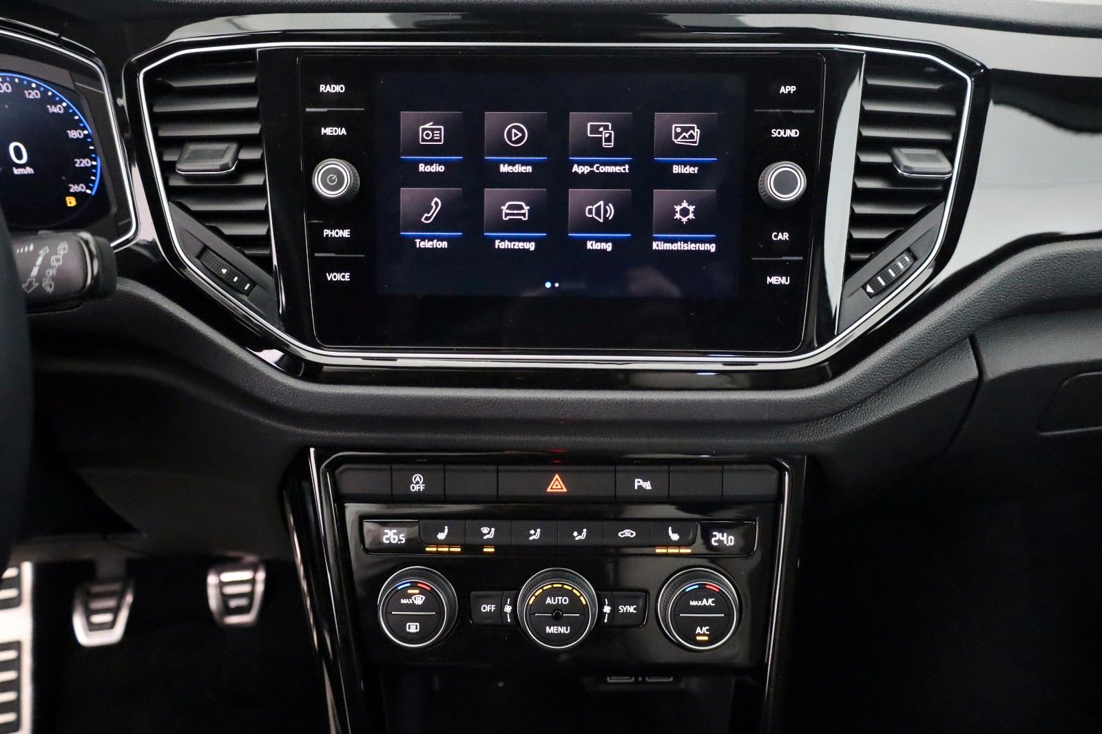 Fahrzeugabbildung Volkswagen T-Roc Style, Leder, Kamera, Black Edition, LED