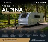Adria Alpina 663 HT 1-ACHSER 2300KG UMRISS TISCH 2027 - Adria Alpina 663