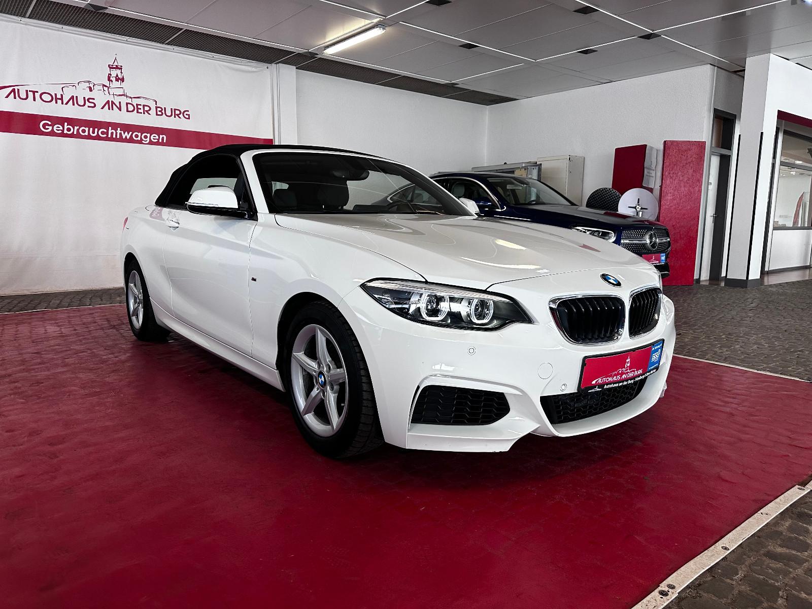 BMW 218 i Cabrio M Sport//Keyless//LED//Navi/1.Hand