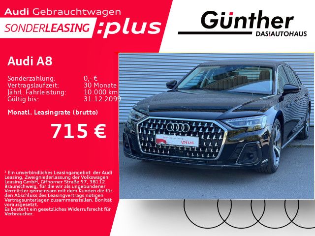 Audi A8 60 TFSIe QUATTRO Lang+INDIVIDUALKONTURSITZE+