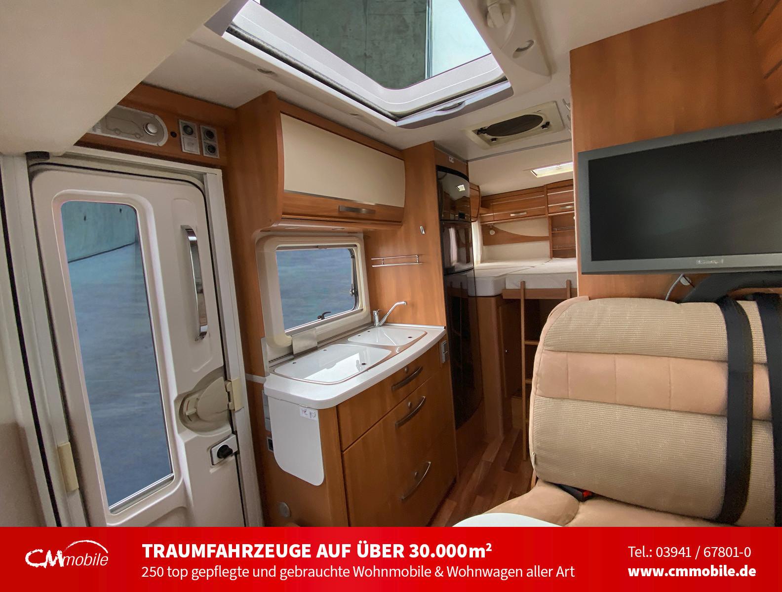 HYMER / ERIBA / HYMERCAR Exsis I 578 - Hub & Einzelbetten - Garage