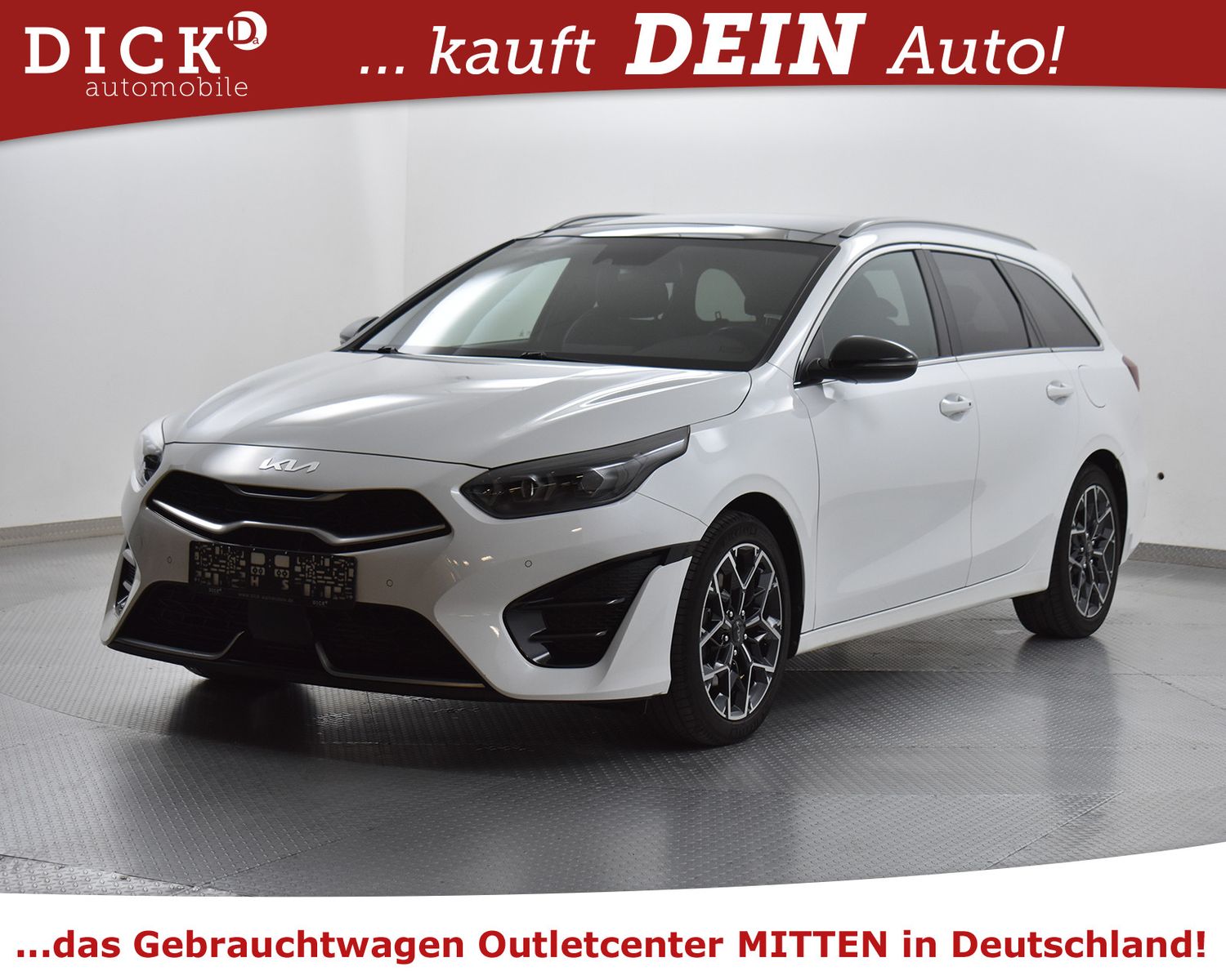 KIA Cee'd SW 1.6d DCT GT-Line PANO+MEMO+AHK+JBL+VOLL - Image 2